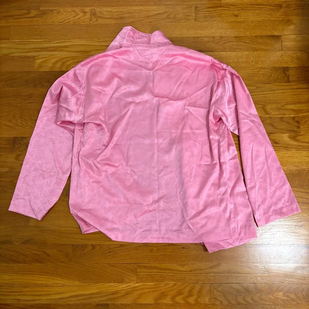 Pink Wicked Button-Up Pajama - Picture 2 of 2